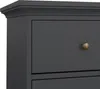 Kommode - Grau, 48,5x183,4x86,88h cm Produktbild-Vorschau 7