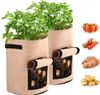 5Stück 7 Gallone Pflanztasche Kartoffel Tomaten Erdnüsse Produktbild-Vorschau 1