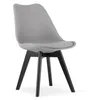 Lot de 4 chaises de salle à manger Chaise de salon 4x grise Voir les images du produit 7