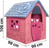 Dohany Spielhaus pink Kinderspielhaus Gartenhaus Indoor Produktbild-Vorschau 2