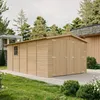 Holzgarage 15 m² − Abstellraum mit Fenstern − Produktbild-Vorschau 1