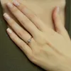 0,18 Carat Diamant Solitär Ring 14 Karat Weißgold - 59 Produktbild-Vorschau 2