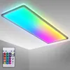 Plafonnier LED ultra-plat 58x20x3cm rectangulaire 22W Voir les images du produit 1