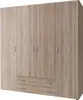 Kleiderschrank Base | 160 x 52 x 177 cm | Wotan Oak Design Produktbild-Vorschau 8