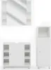 Badmöbel-Set Vicco Fynn Weiß 3 Teile, mit Midischrank, Produktbild-Vorschau 1