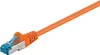 Goobay CAT 6A Patchkabel, S/FTP (PiMF), Orange, 3 m, LSZH Produktbild-Vorschau 1