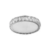 A close-up studio shot of a circular ceiling light fixture with crystal accents. Náhľad obrázku produktu