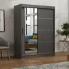 Schwebetürenschrank TOMY, 2-türig Schrank, Anthrazit , Produktbild-Vorschau 3