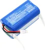 A blue lithium-ion battery pack with white labeling and wires. Náhled obrázku produktu