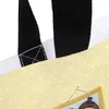 Mr. & Mrs. Panda Tote Bag Igel Familie - Gelb Pastell - Produktbild-Vorschau 4