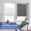 Sekey Wabenplissee ohne Bohren 80×130 cm Doppelplissee Produktbild-Vorschau 2