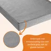 Cuscino per panca 200 x 40 cm, grigio chiaro, lato Anteprima dell’immagine prodotto 4