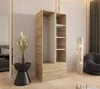 Kleiderschrank Sonoma Eiche 70 cm – Drehtürenschrank Produktbild-Vorschau 2