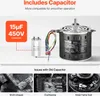 VEVOR 1/2 PS Gebläsemotor, 220 V, 2,6 Ampere, 1300 U/min, 3 Produktbild-Vorschau 3
