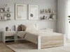 IKAROS Doppelbett 90 x 200 cm, weiß/sonoma Eiche, Matratze: Produktbild-Vorschau 1