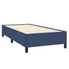 Boxspringbett mit Matratze Blau 80x200 cm Stoff Produktbild-Vorschau 3