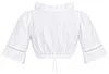 Dirndlbluse dirndel bluse Trachtenbluse Trachtenmode Weiß, Produktbild-Vorschau 5