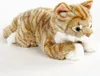 Kuscheltier Katze rot getigert liegend 40 cm Uni-Toys Produktbild-Vorschau 2