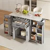 Flieks carrello da cucina a isola con portaspezie, carrello Anteprima dell’immagine prodotto 1