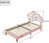 Fortuna Lai Polsterbett 90x200cm mit Wolkenform Kopfteil Produktbild-Vorschau 7