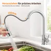 Homelody Wasserhahn Küche Edelstahl，Küchenarmatur Produktbild-Vorschau 2
