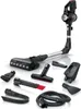 A Bosch cordless vacuum cleaner with various attachments displayed against a white background. Náhľad obrázku produktu