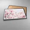 Gerahmtes Poster - Schwarzer Rahmen - Magnolie Blumen Rosa Produktbild-Vorschau 3