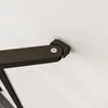 AICA 130cm Schwarz Faltwand 3 teilig Badewanneaufsatz mit Produktbild-Vorschau 4