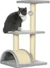 Arbre à chat PawHut 72 cm avec boules en peluche, tiges en Voir les images du produit 1