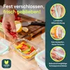 8 Stück Glas Lebensmittelbehälter,mit Deckel，Verschiedene Produktbild-Vorschau 6