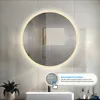 LED Badspiegel mit Beleuchtung Badezimmer Spiegel Rund mit Produktbild-Vorschau 3