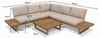 Ecklounge-Set Barstano | Sand/Sable | Akazienholz und Produktbild-Vorschau 6