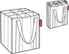 Reisenthel Bottlebag twist silver Produktbild-Vorschau 4