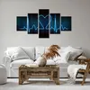 Bild auf Leinwand - Leinwandbild - Grafik herz kardiologie Produktbild-Vorschau 6