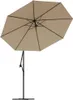 vidaXL Náhradná látka pre konzolový slnečník Taupe 350 cm Náhľad obrázku produktu 4