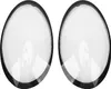 2Pcs Auto Scheinwerfer Objektiv Abdeckung Transparent Links Produktbild-Vorschau 3