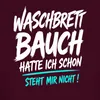 Tričko s potiskem "Waschbrett Bauch" (štíhlé břicho), s Náhled obrázku produktu 3
