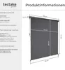 tectake® Senkrechtmarkise Eloise verschiedene Größen inkl. Produktbild-Vorschau 5