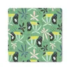MuchoWow® Mauspad Mousepad Tukan - Pflanzen - Grün 30x30 cm Produktbild-Vorschau 1