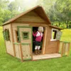 AXI Crooked Lisa Playhouse Brown/green, na zemi stojaci Náhľad obrázku produktu 22