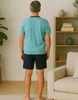 KB Schlafanzug Herren kurzer Pyjama Nachtwäsche Männer Produktbild-Vorschau 4