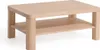Couchtisch Tisch BENEN Eiche Massivholz 110x70 cm Produktbild-Vorschau 1