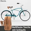 Darcis Fahrradtasche aus Leder in Braun - Satteltasche mit Produktbild-Vorschau 5
