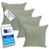 Pillows24 – 4x dekoratívne vankúše 40x40 z manšestru | Náhľad obrázku produktu 1