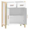 Sideboard Weiß 62x38x75 cm Holzwerkstoff Produktbild-Vorschau 6