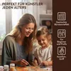 H&S Pinselset Acrylfarben Aquarell und Ölfarben - 12er Set Produktbild-Vorschau 2