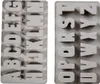 Stampo per colata di silicone ABC, stampo in 2 parti con 26 Anteprima dell’immagine prodotto 2