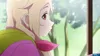 An anime-style illustration of a young woman looking out a window. Produktbild-Vorschau