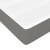 vidaXL Lit boxspring avec matelas gris foncé 90x200 cm Voir les images du produit 8