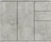vidaXL Příborník betonový šedý 91x29,5x75cm odvozený Náhled obrázku produktu 6